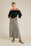 Off Shoulder Top  Black  hi-res