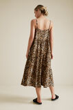 Leopard Tiered Dress    hi-res