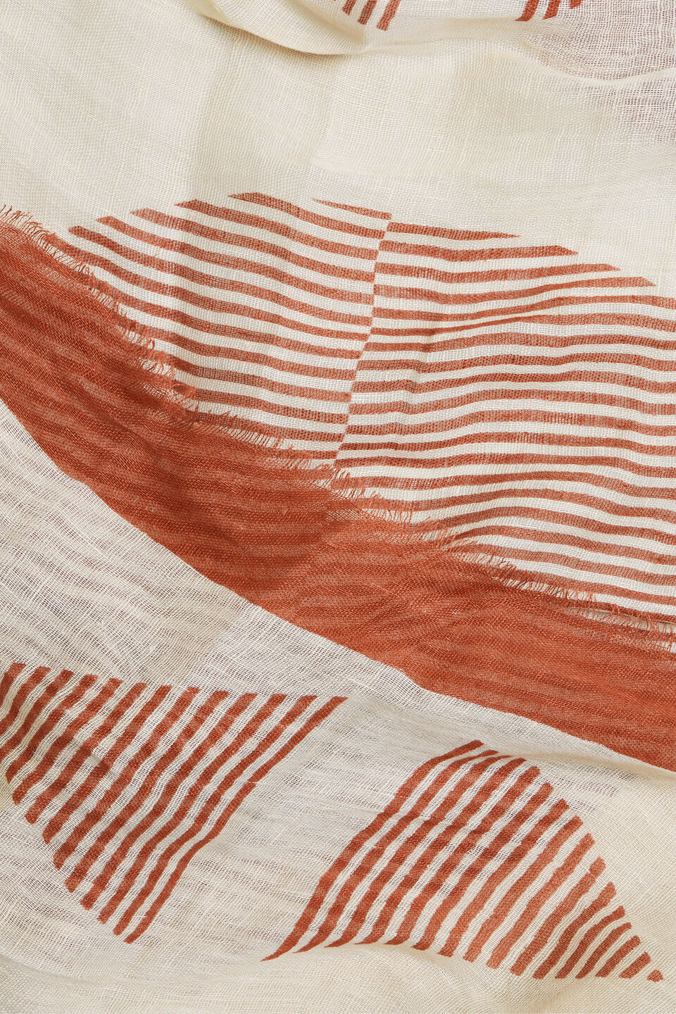 Stripe Geo Scarf  