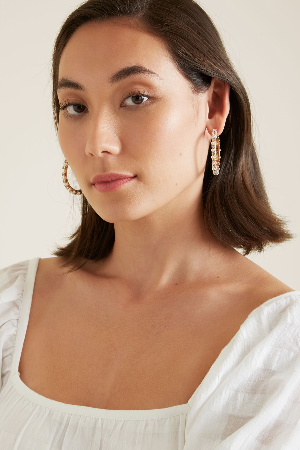 Diamante Hoops  9