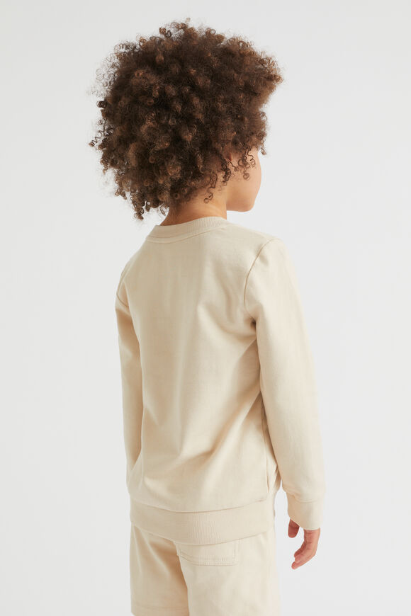Peace Hand Sweat  Oatmeal  hi-res