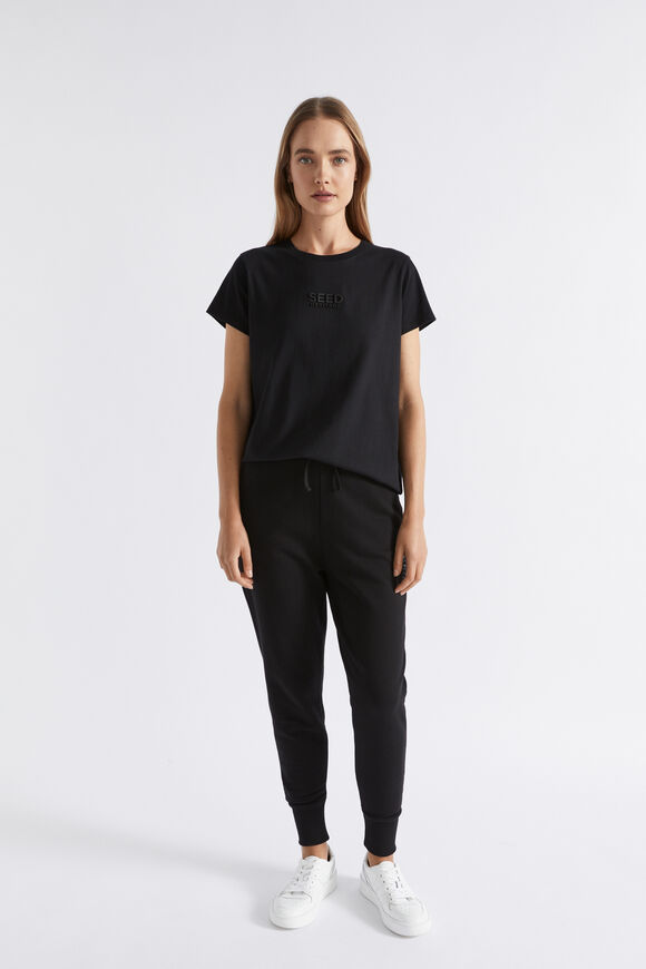 Heritage Logo Tee  Black  hi-res