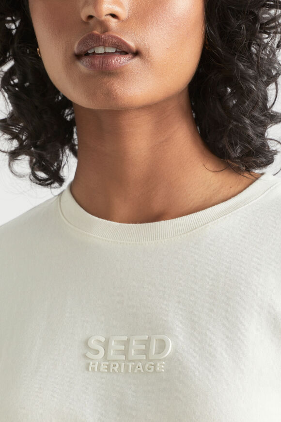 Heritage Logo Tee  Cloud Cream  hi-res