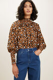 Textured Ocelot Blouse  Ocelot  hi-res