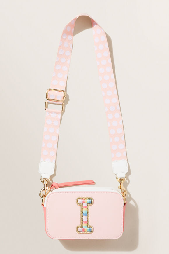 Rainbow Initial Bag  I  hi-res