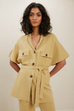 Knit Tie Jacket  Fawn  hi-res