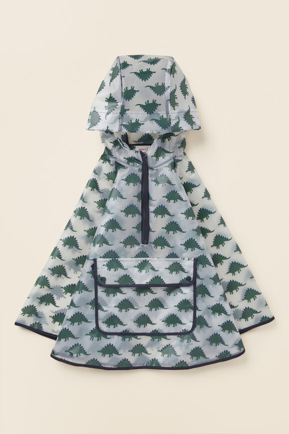 Dino Rain Poncho  Multi  hi-res