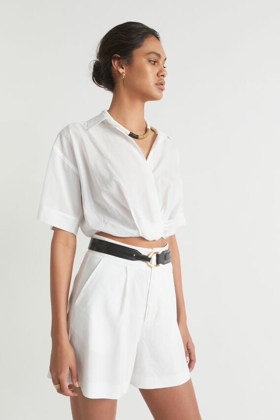 Tailored Short  Whisper White  hi-res