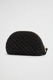 Crochet Rope Pouch  Black  hi-res