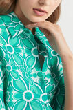 Linen Retro Short Sleeve Shirt  Jade Green Retro  hi-res