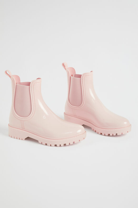 Gusset Shiny Gumboot  Dusty Rose  hi-res