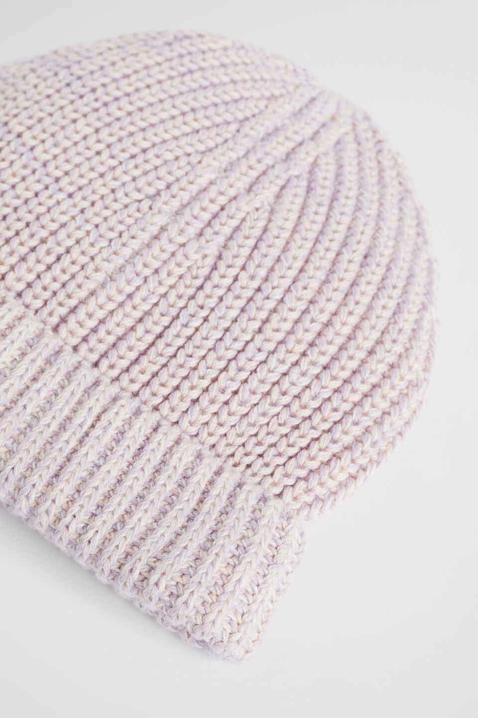 Mixy Knit Beanie  Pale Orchid