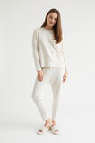 Jersey Pyjama Bottom  Oat Marle  hi-res