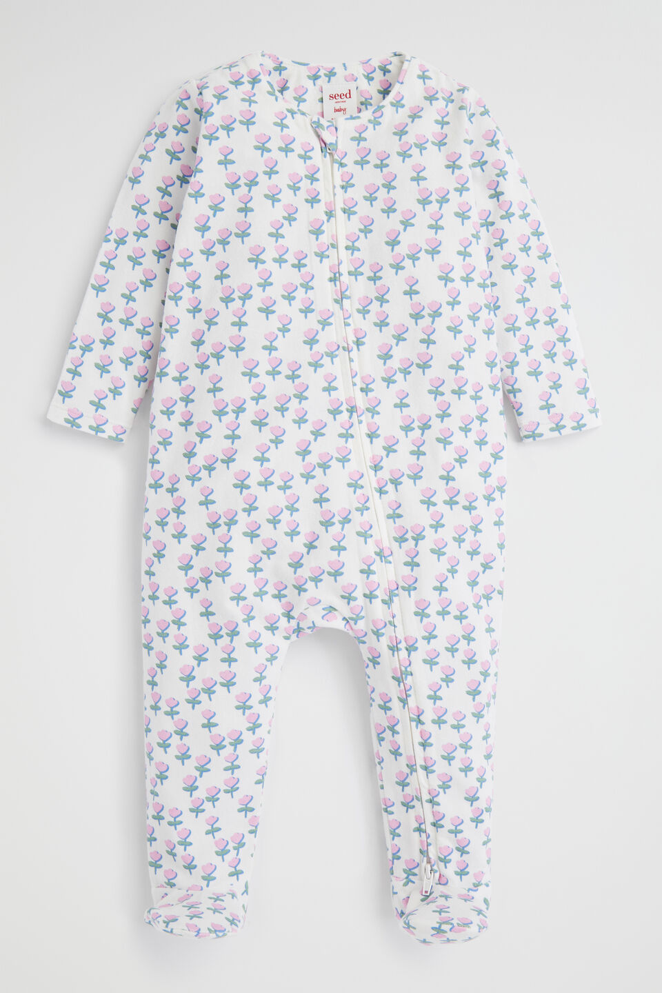 Floral Zipsuit  Canvas