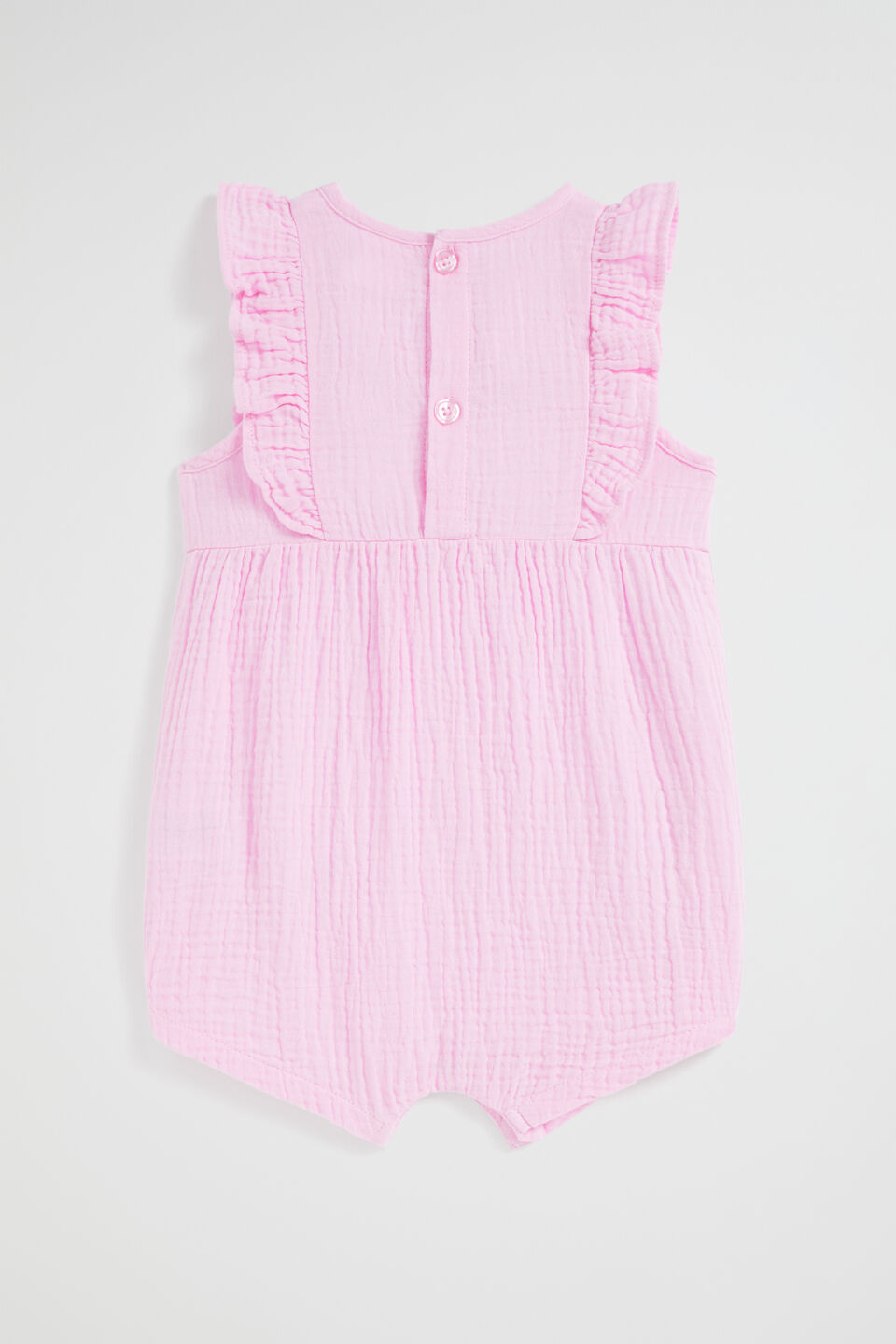 Frill Romper  Orchid