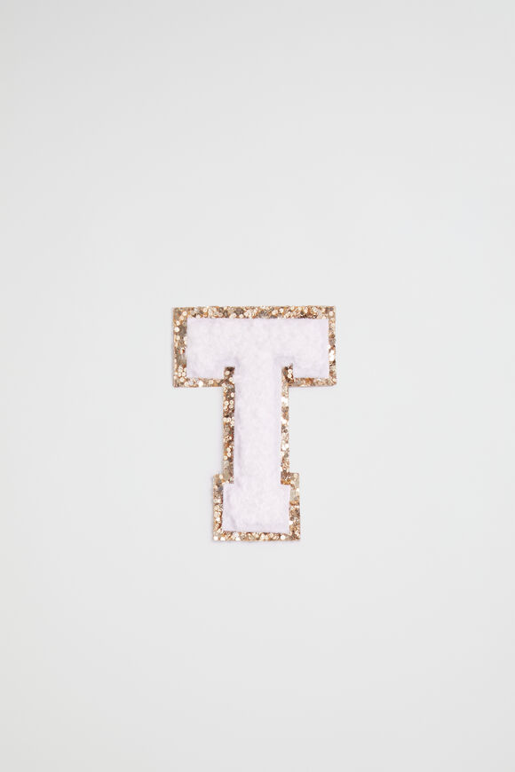 Logo Capsule Initial Patch  T  hi-res