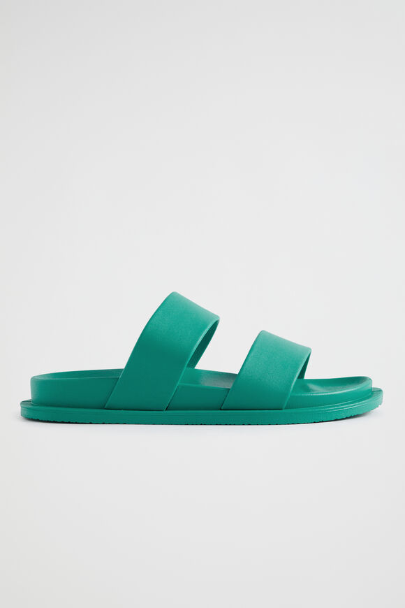 Double Strap Jelly  Deep Teal  hi-res