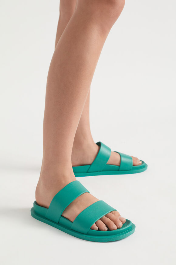 Double Strap Jelly  Deep Teal  hi-res