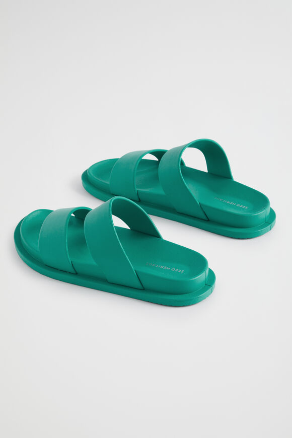 Double Strap Jelly  Deep Teal  hi-res