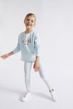 Core Logo Sweat  Ice Blue  hi-res