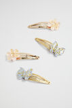 Butterfly Glitter Snap Pack  Multi  hi-res