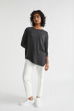 Core Asymmetrical Top  Slate Marle  hi-res