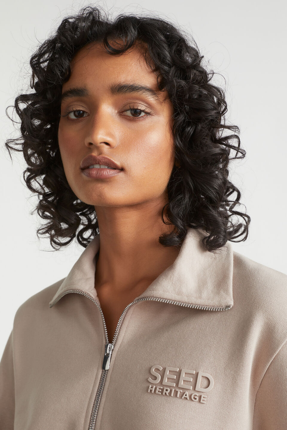 Core Heritage Logo Sweat  Light Storm