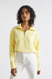 Core Heritage Logo Sweat  Soft Butter  hi-res