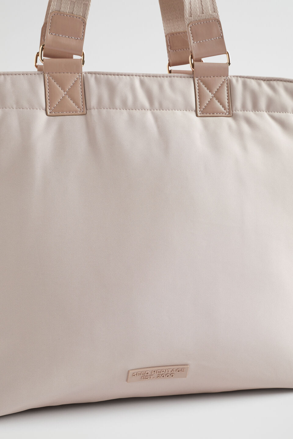 Heritage Logo Tote  Light Storm