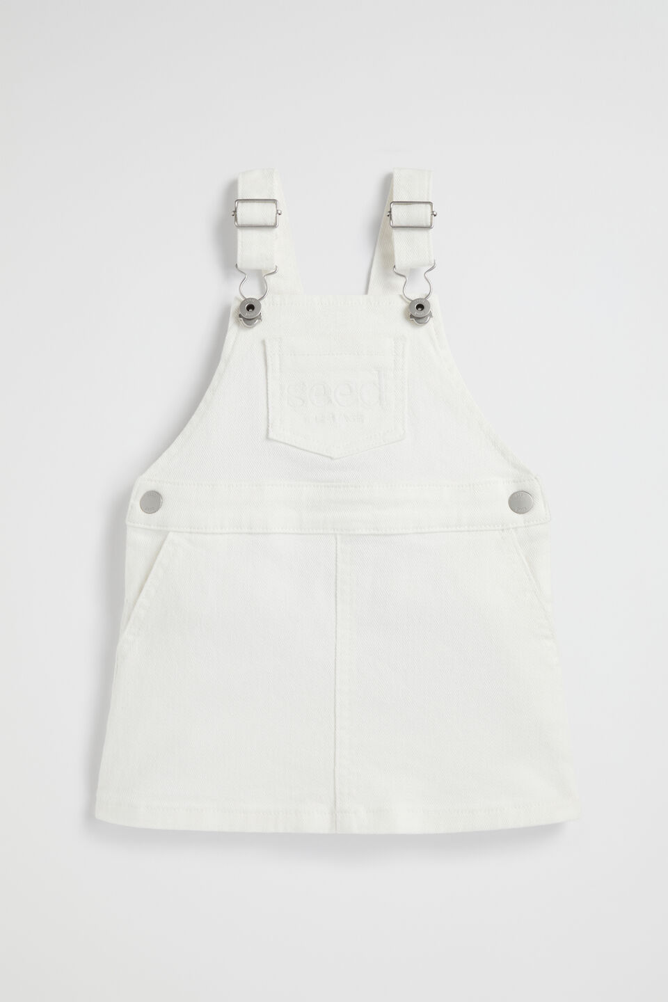 Core Logo Pinafore  Canvas Wash