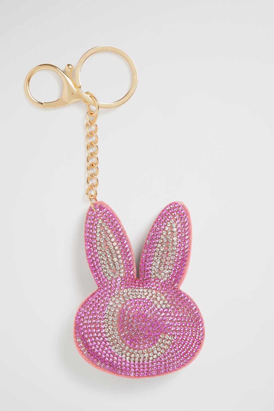 Bunny Initial Keyring  C