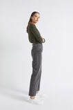 Supersoft Curve Hem Top  Dark Fern Marle  hi-res