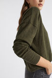 Easy Speckle Knit  Dark Fern Speckle  hi-res