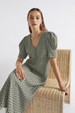 Mini Geo Midi Dress  Dark Fern Geo  hi-res