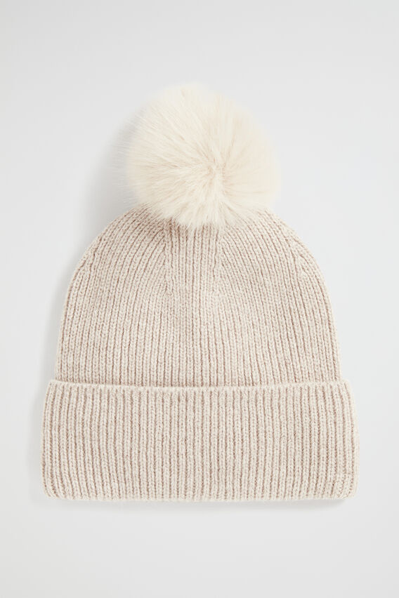 Pom Pom Beanie  Light Storm  hi-res