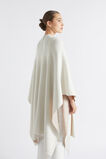 Wool Blend Knit Wrap  Cloud Cream  hi-res