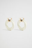 Twist Hoop  Cloud Cream  hi-res