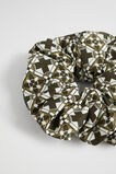 Mini Geo Scrunchie  Dark Fern Geo  hi-res