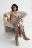 Satin Slip Midi Skirt  Light Storm  hi-res
