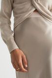 Satin Slip Midi Skirt  Light Storm  hi-res