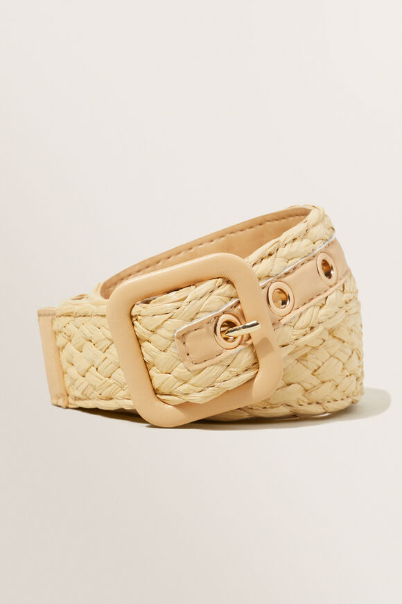 Freya Woven Waist Belt  Natural  hi-res