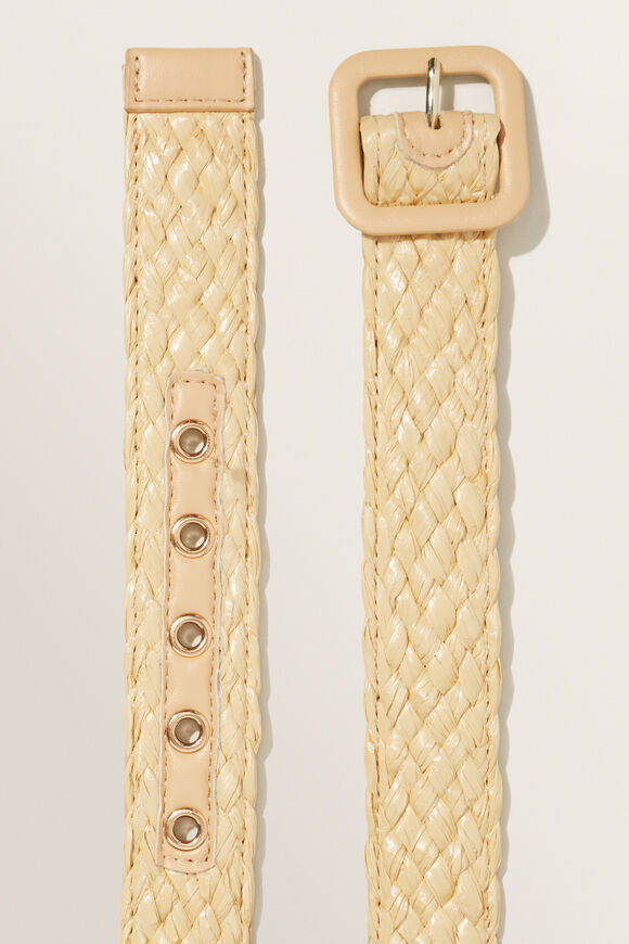 Freya Woven Waist Belt  Natural  hi-res