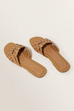 Margot Woven Slide  Tan  hi-res