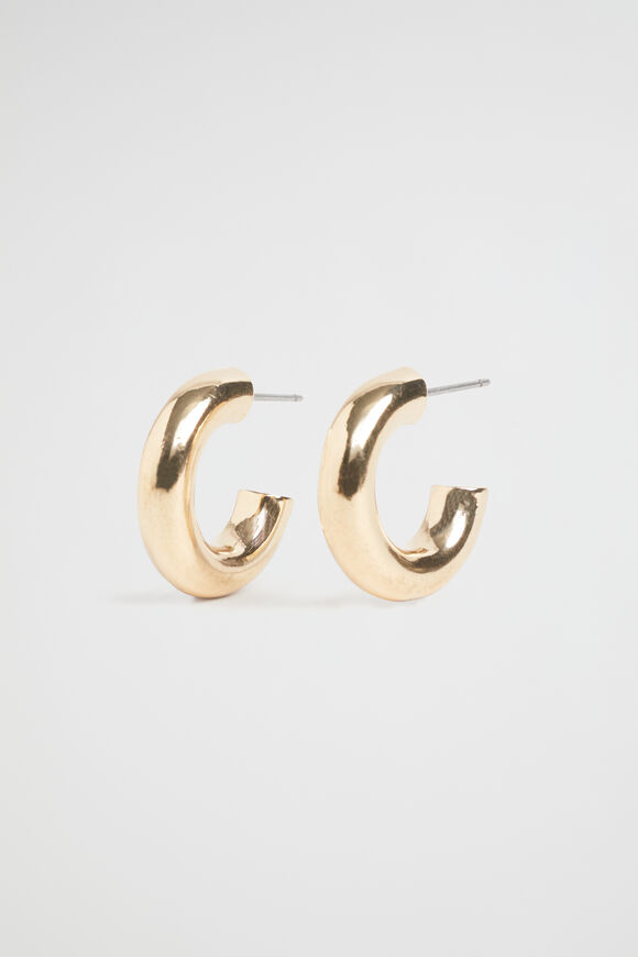 Classic Hoop Earring  Gold  hi-res
