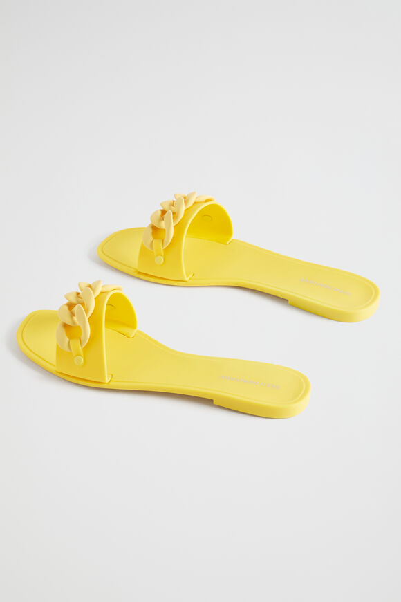 Chain Jelly Slide  Gold Amber  hi-res
