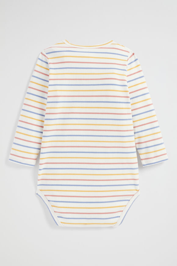 Multi Stripe Bodysuit  Multi  hi-res