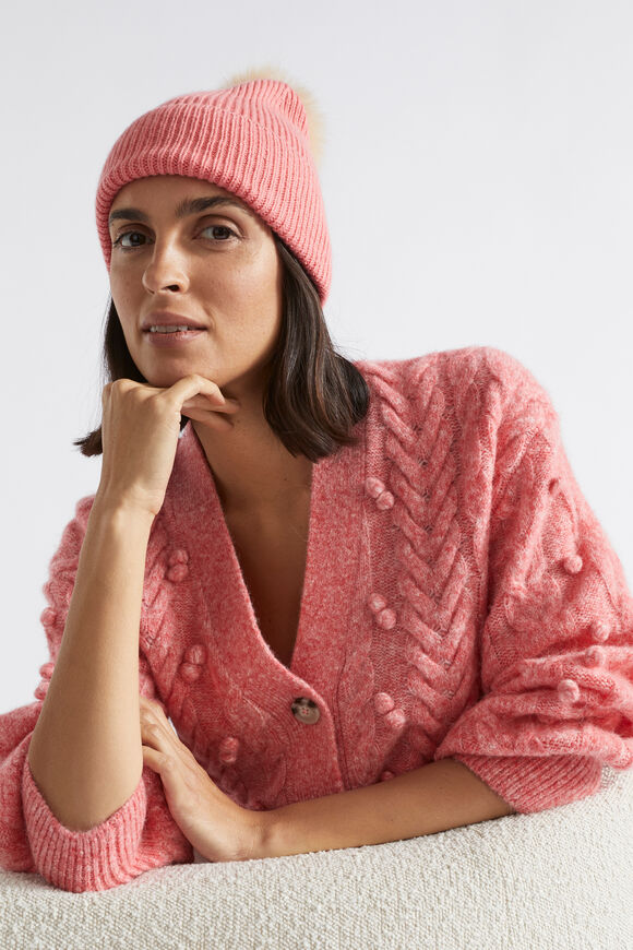 Pom Pom Beanie  Primrose  hi-res