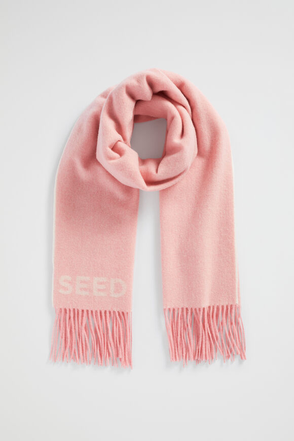 Heritage Wool Scarf  Pale Peony  hi-res