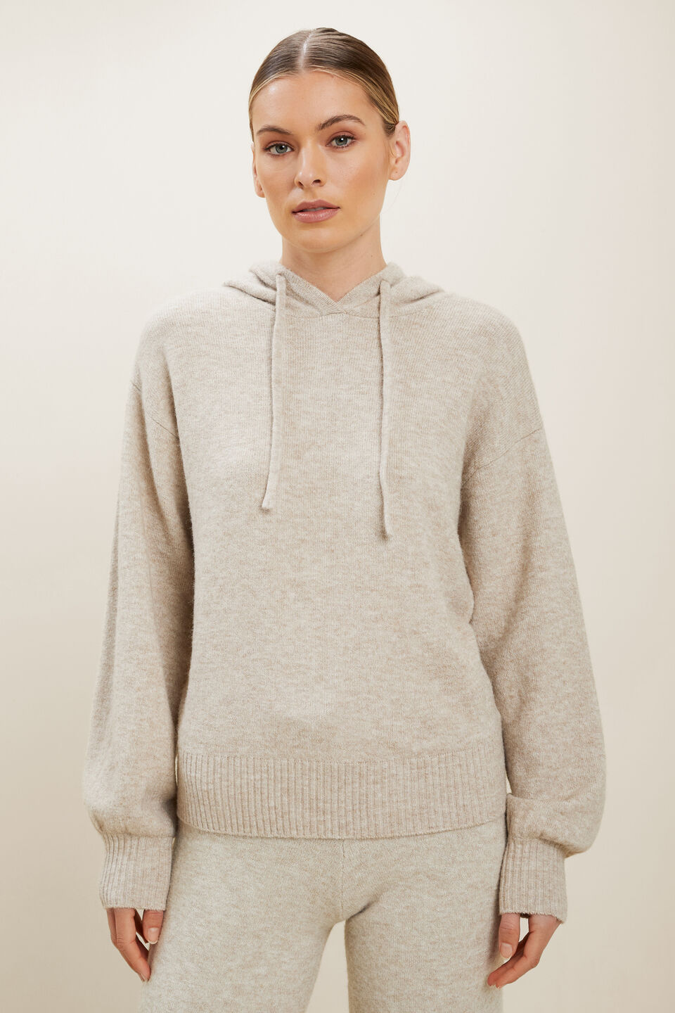 Marle Hoodie  Neutral Blush Marle