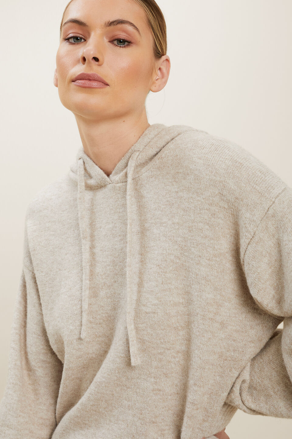 Marle Hoodie  Neutral Blush Marle